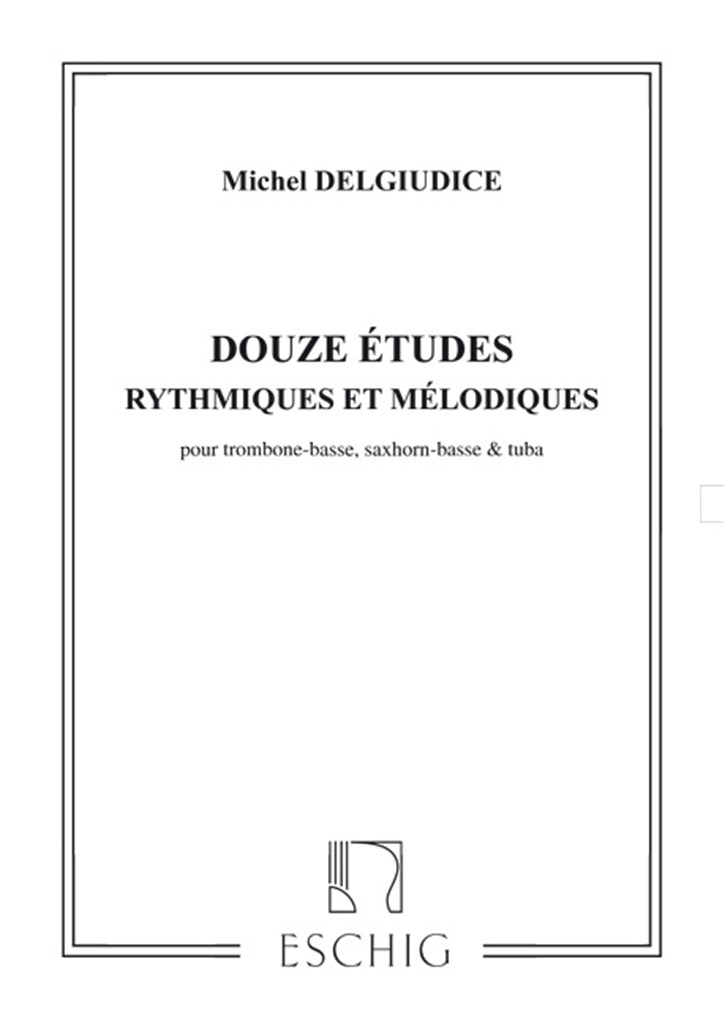 12 Études rythmiques et mélodiques
